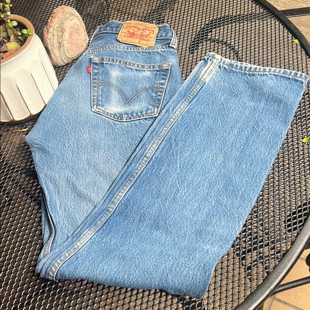 Levi's Men's Straight Jeans - Light Blue